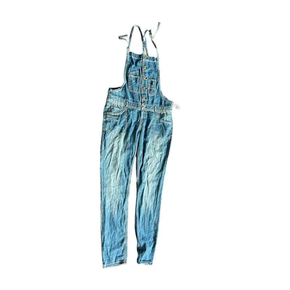 Wet Seal sz 9‎ denim overalls juniors new ytk NEW
